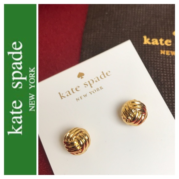kate spade Jewelry - 🎉HP🎉 Kate♠️Spade Signature Knotted Rope Earrings